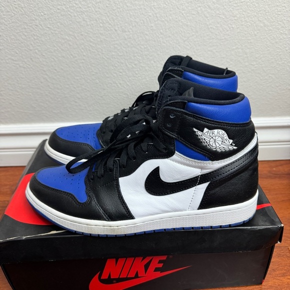 Jordan 1 Retro High Royal Toe Size 11 - Picture 1 of 9